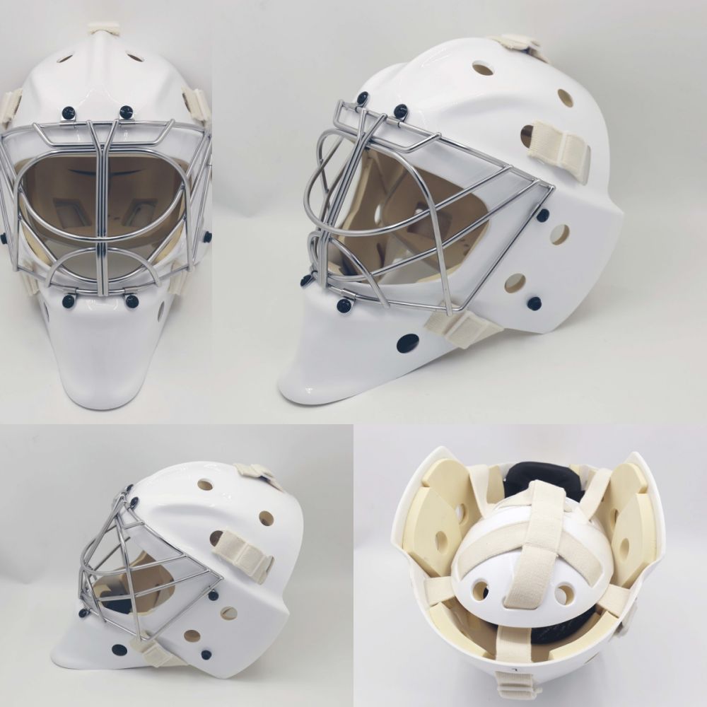 Mga Pangunahing Pagsasaalang-alang sa Pagpili ng Mga Materyales para sa High-end na Ice Hockey Goalie Helmets