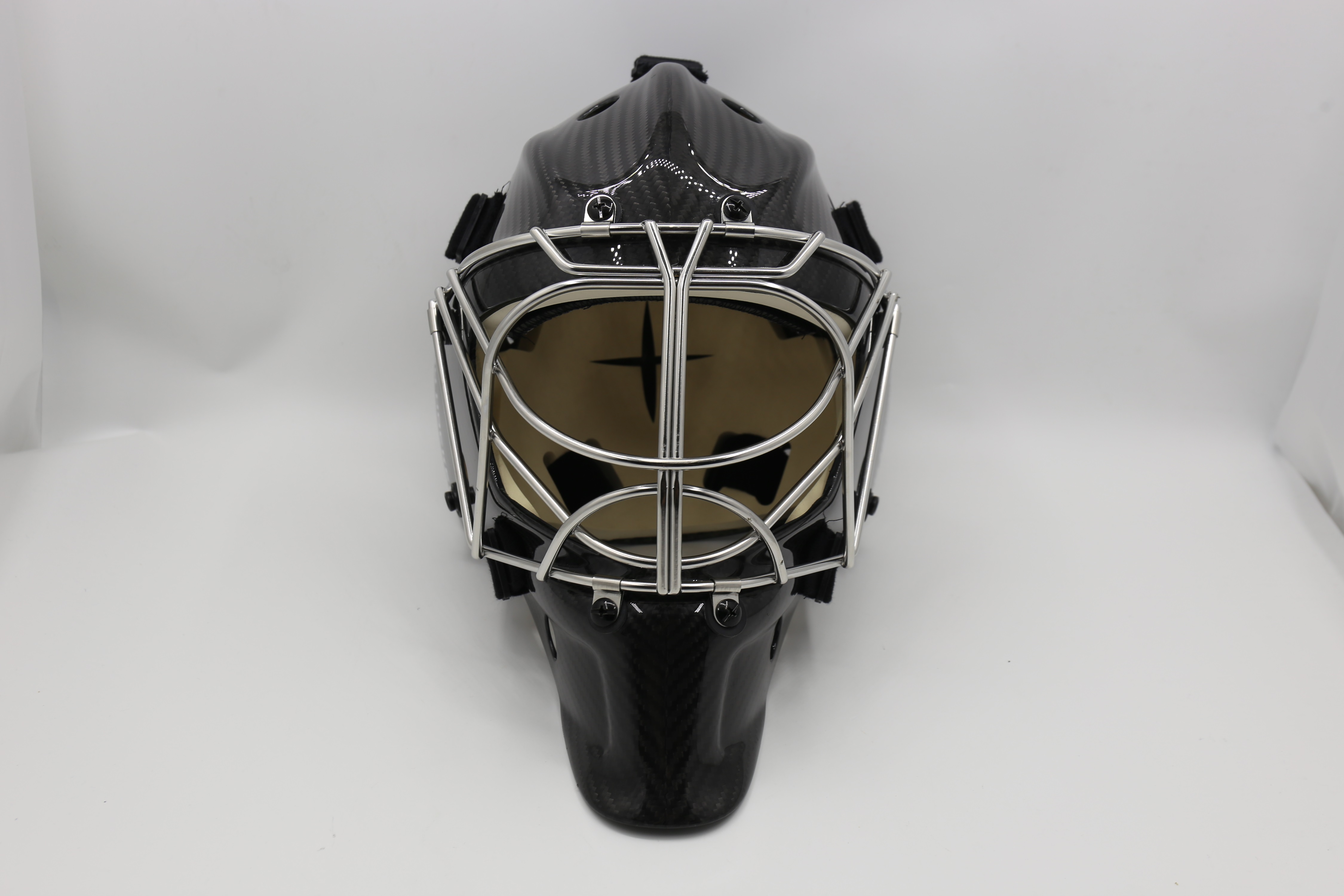 （BAGO)Ang Ultimate High-End Customized Carbon Fiber Ice Hockey Goalie Mask