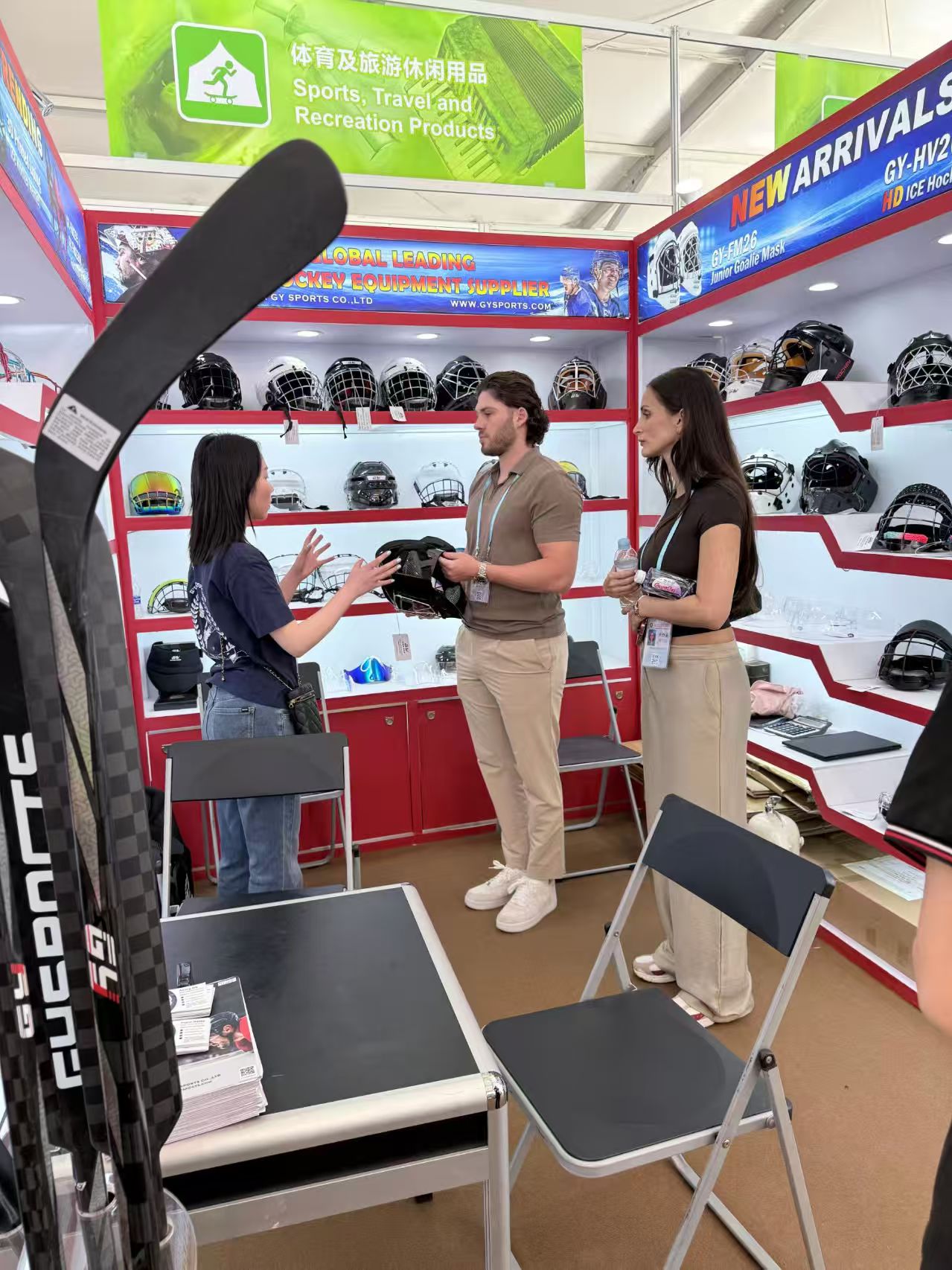 Matagumpay na Natapos ang 139th Canton Fair – Nakuha ng GYHockey ang Global Recognition para sa Ice Hockey Protective Gear