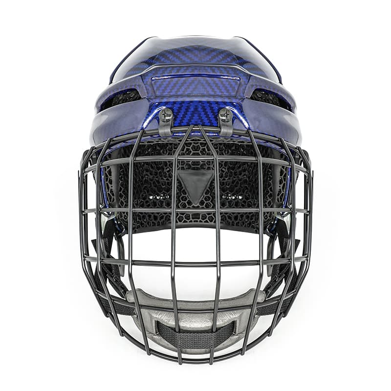 Advanced na Ice Hockey Helmet na may 3D Lattice Printing Liner