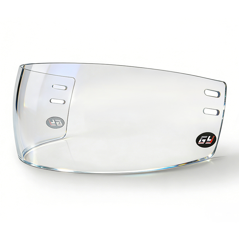 Anti-Fog Scratch-Resistant HD Ice Hockey Visor | Katamtamang Saklaw na Polycarbonate Visor