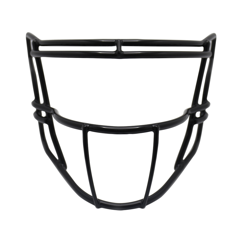 Black Iron Football Helmet Facemask na may PVC Coating – Matibay na Proteksyon para sa mga Atleta