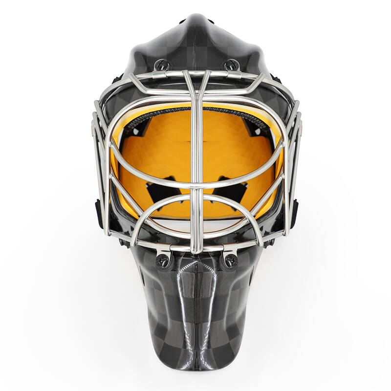 Cat Eyes Carbon Fiber Hockey Goalie Helmet