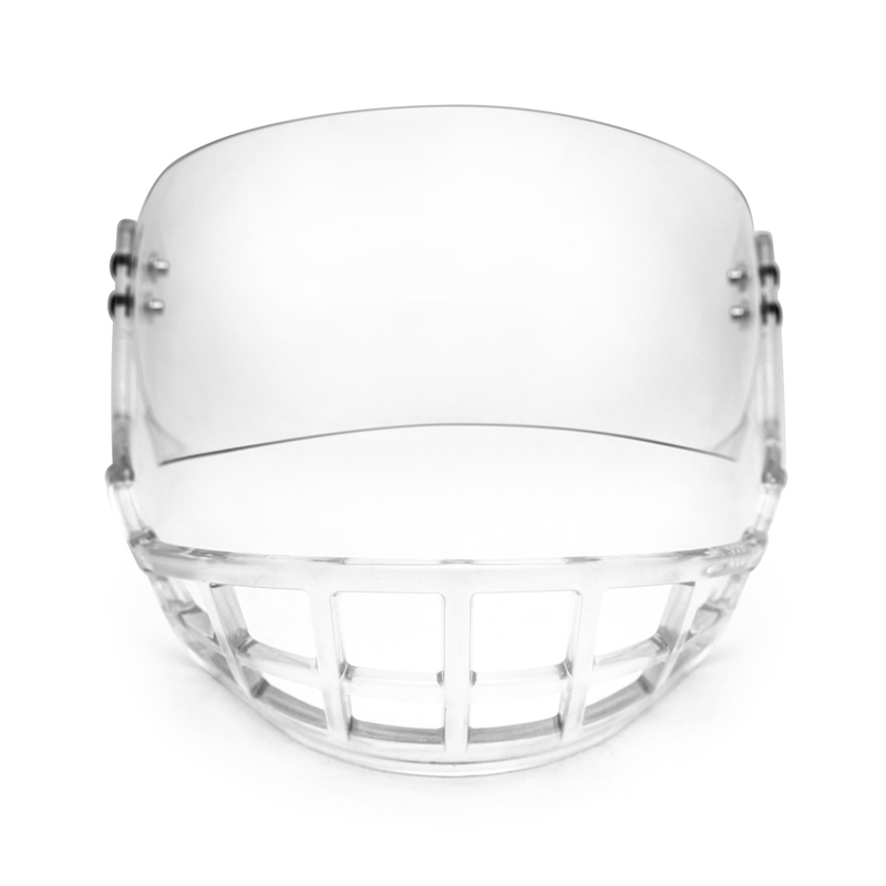 Matibay na polycarbonate bar na may top-notch na kapalit para sa hockey lower cage shield