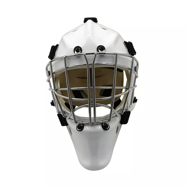 Goalie Helmet With Vertical Cage Super tigas at malamig na panahon