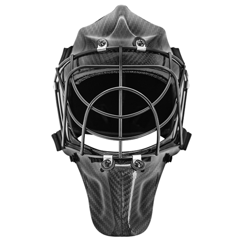 Mataas na kalidad na 100% Carbon fiber ng Floorball Helmet