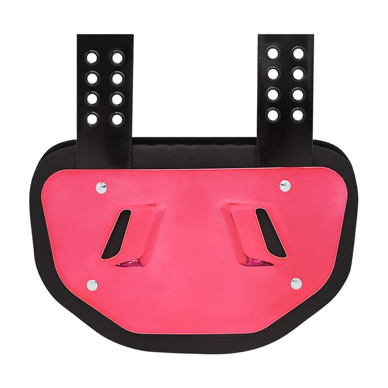 Pro-Grade Chromeshield Back Plate | Impact-Rated Spine Protection para sa Linemen at Linebackers