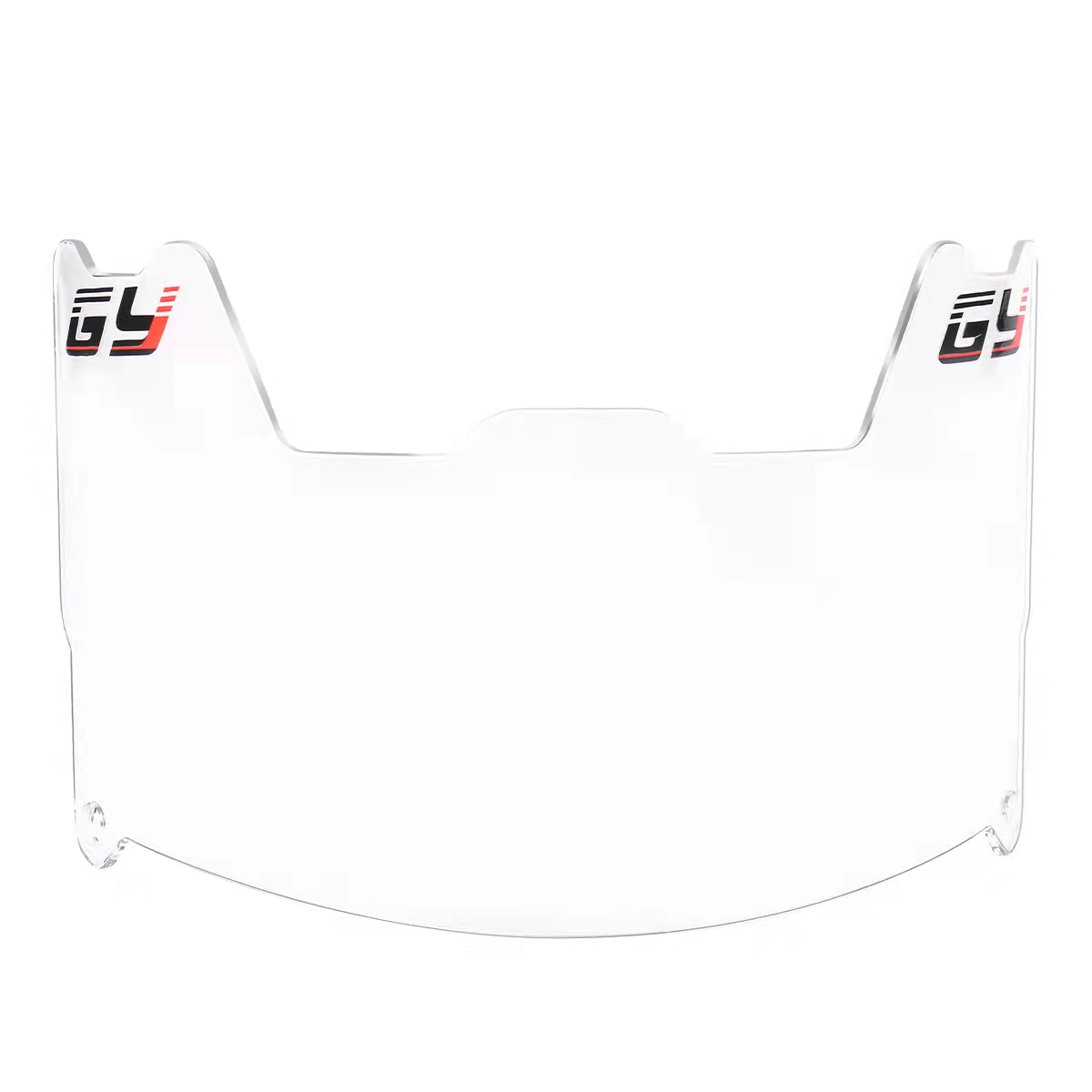 TruVision Pro Football Visor MilitaryGrade Clear Shield Sa loob ng anti-fog sa labas ng anti-scratch