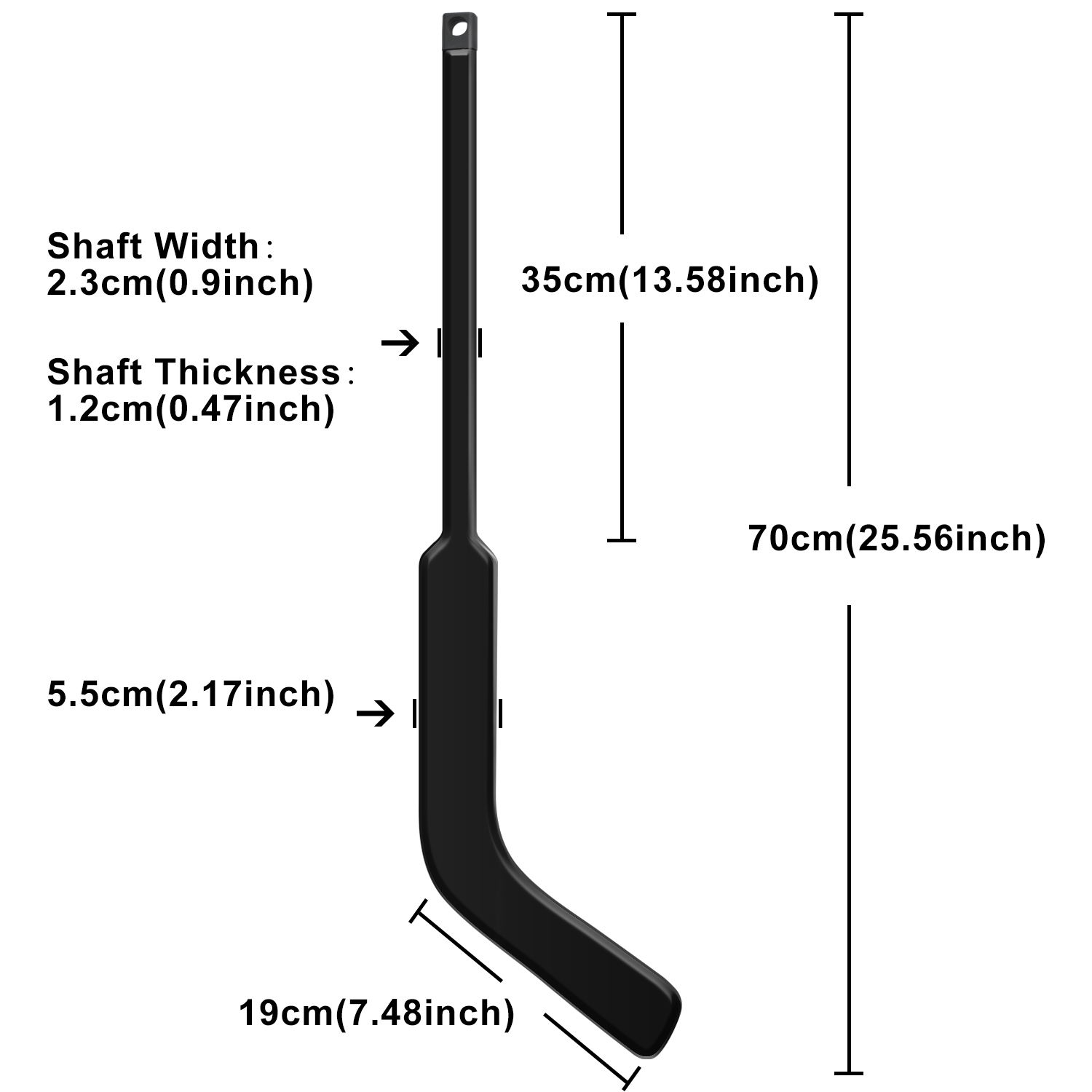 Youth Fiberglass Mini Ice Hockey Goalie Stick - Top Choice for Young Goalies